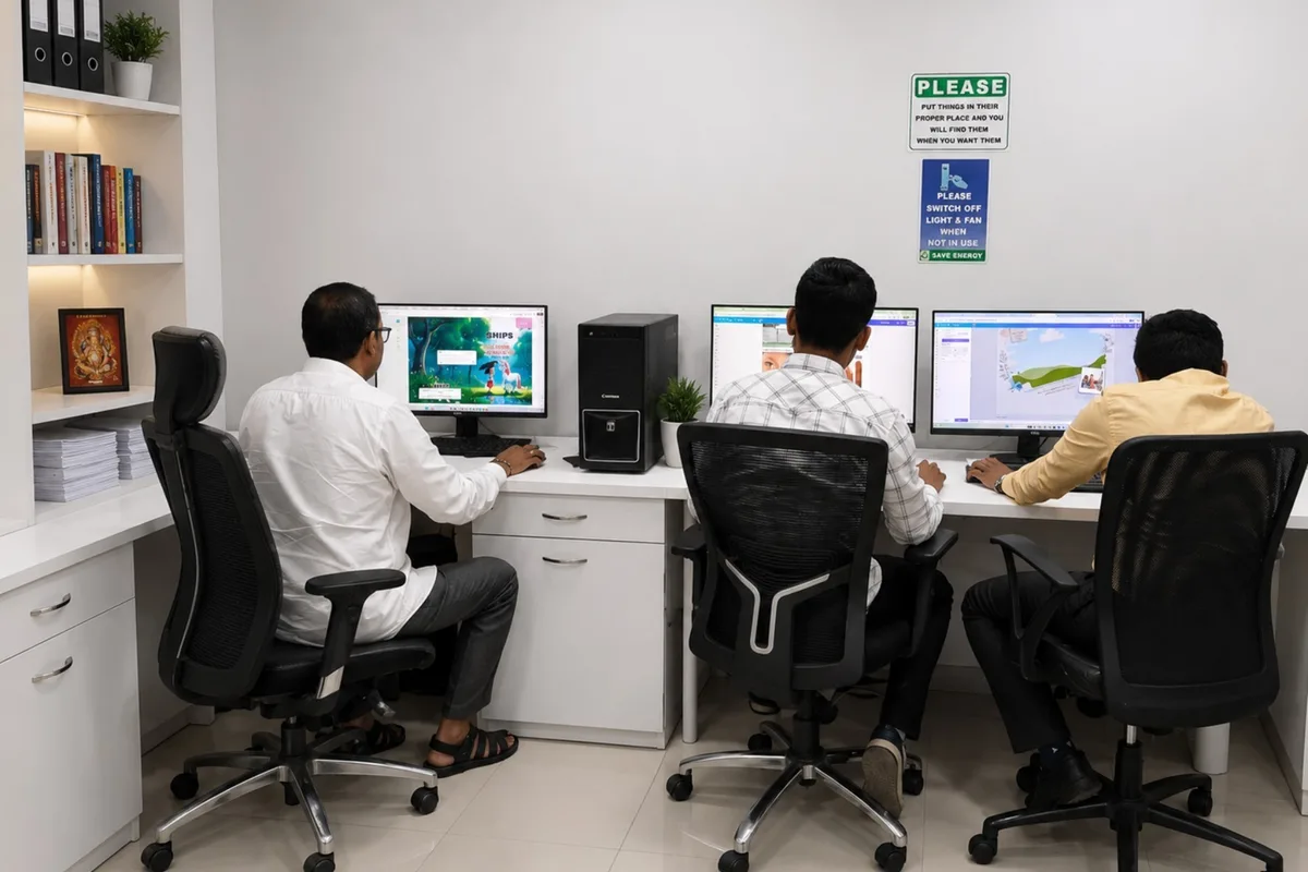 Book printing and finishing at the Quarterfold facility in Navi Mumbai, photo 6