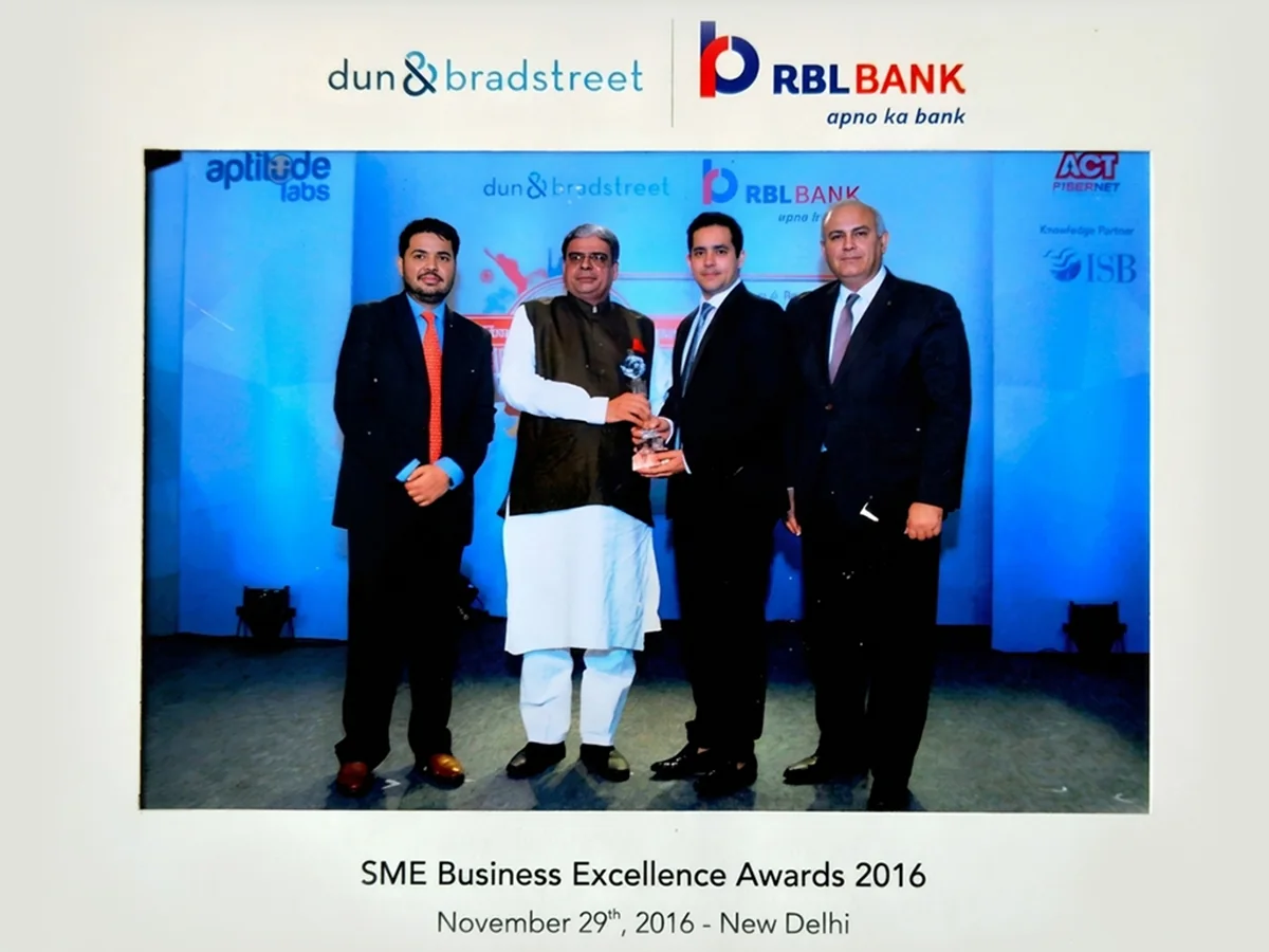 Most Emerging SME, Indian Company